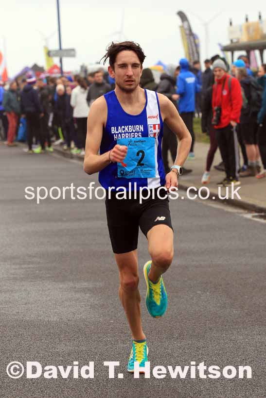 Senior mens 12 Stage 2023 Northern Mens 12 stage and Womens 6 Stage Relays and Young Athletes, Redcar. Photo: David T. Hewitson/Sports for All Pics